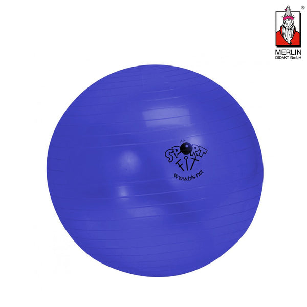 Blue Gym Ball - 65 cm Sportmaterial MERLIN Didakt